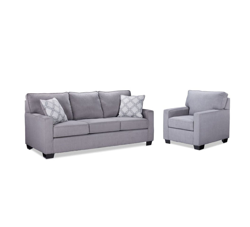 Donabate Sofa and Chair Set - Slate