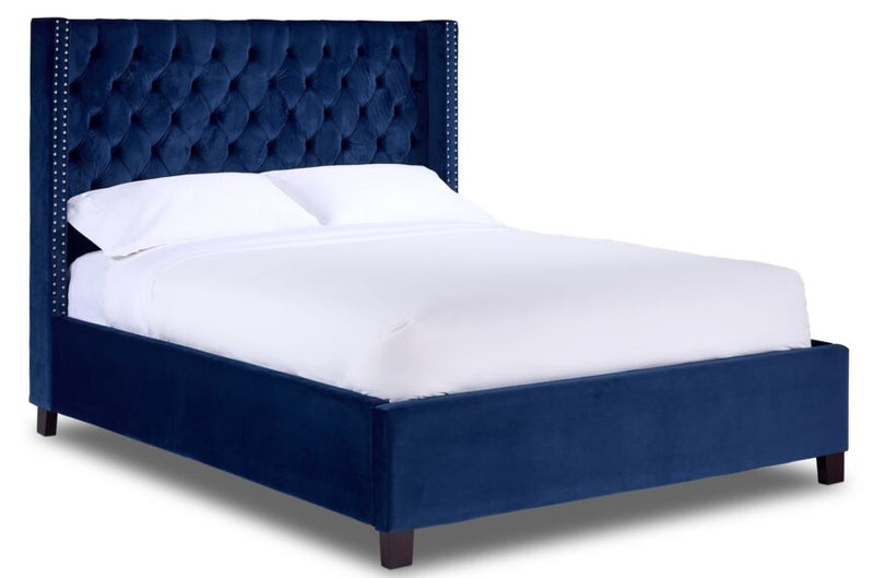 Arundel Queen Bed - Navy