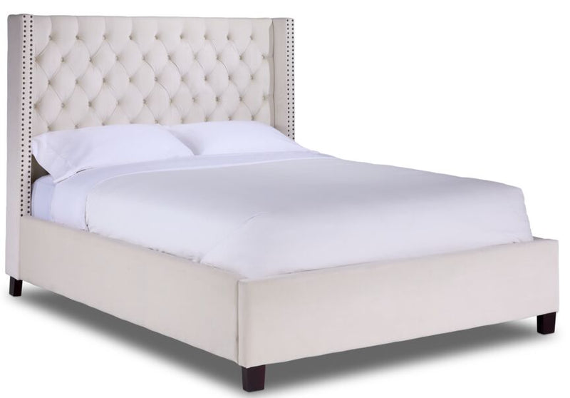 Arundel Queen Bed - Cream