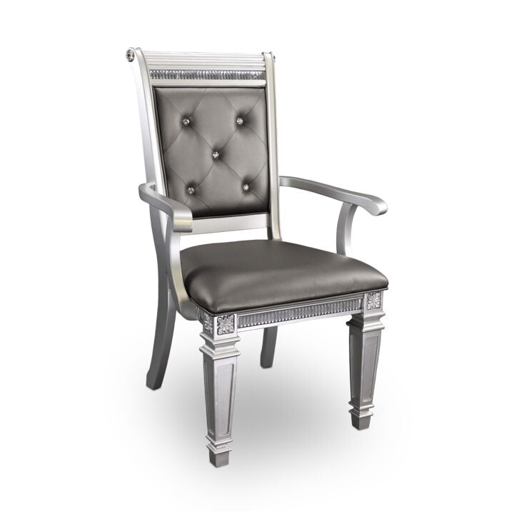 Lewes Armchair - Silver