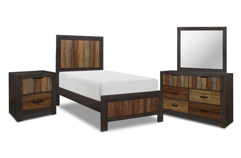 Etu 6-Piece Twin Bedroom Set - Multi Coloured