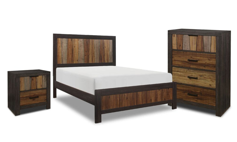 Etu 5-Piece Queen Bedroom Set - Multi Coloured