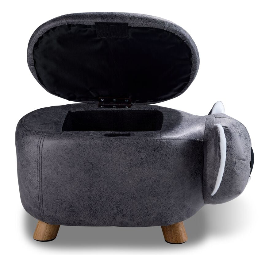 Koala Storage Ottoman Brown Furniture