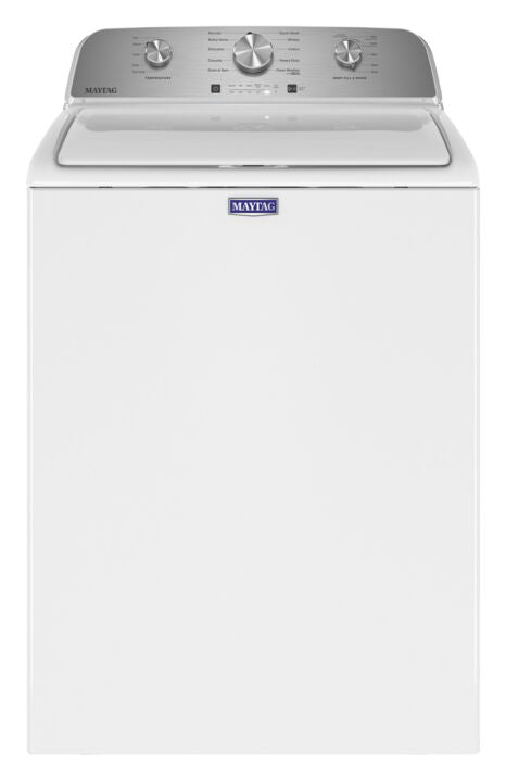 Maytag White Top Load Washer with Deep Fill - (5.2 cu. ft.) - MVW4505MW