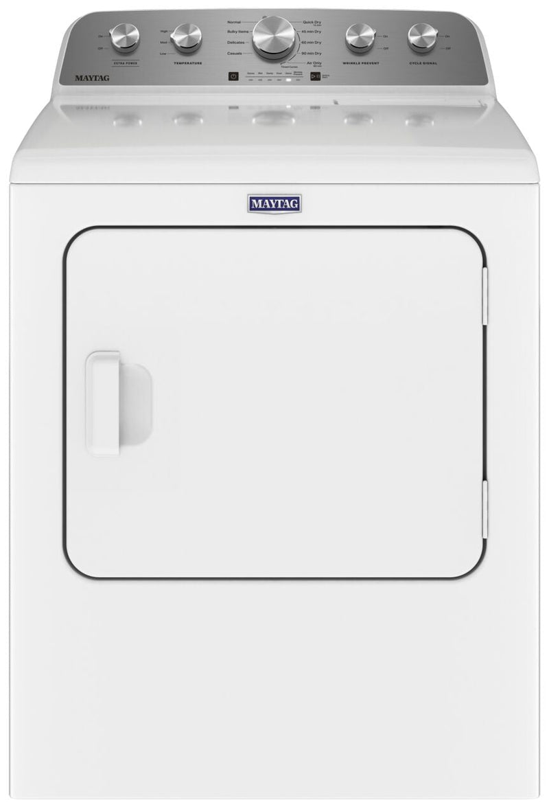 Maytag White Electric Dryer with Extra Power (7.0 cu. ft.) - YMED5030MW