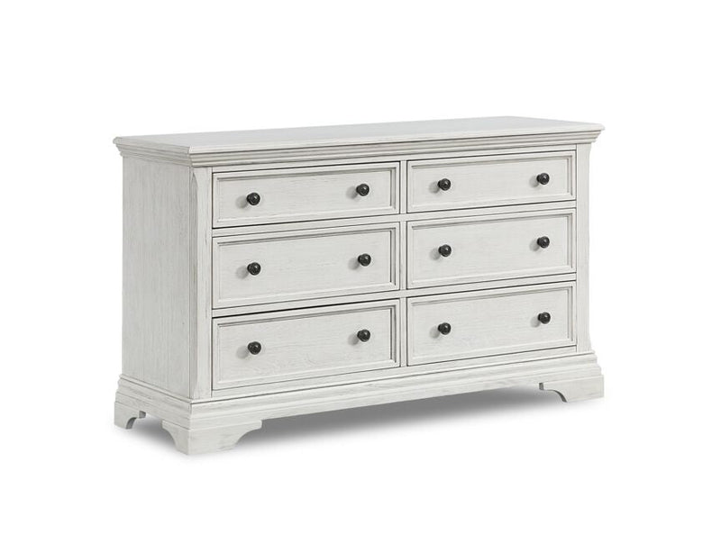 Poppy Dresser and Changer Top Package - Brushed White