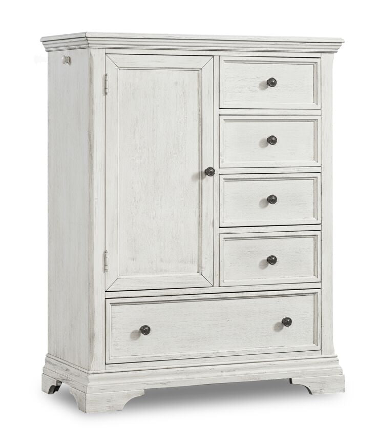 Poppy Chifferobe - Brushed White