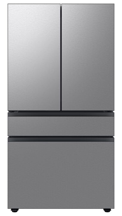 Samsung Stainless Steel BESPOKE 36" 4-Door French-Door Counter-Depth Refrigerator with Beverage Centre (22.8 cu.ft.) - RF23BB8600QLAA