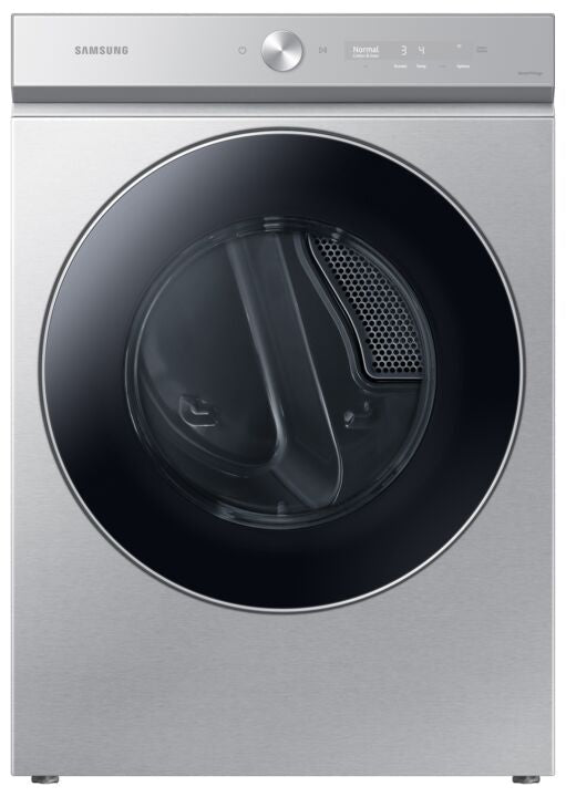 Samsung BESPOKE Sliver Electric Dryer with AI Optimal Dry (7.6 cu. ft.) - DVE53BB8900TAC