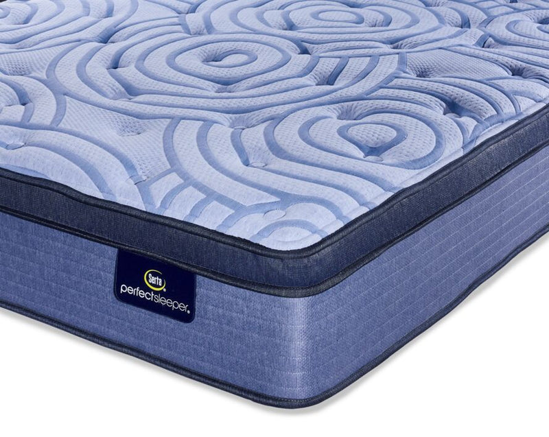 Serta® Perfect Sleeper Kaia Plush Euro Top Twin Mattress and Boxspring Set