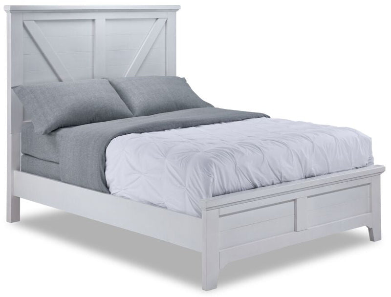 Twain Full Bed - Sea Shell