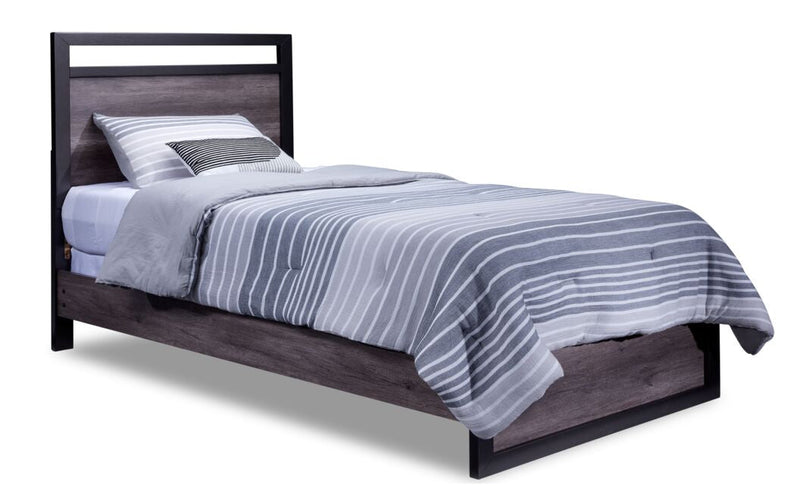 Terreno Full Bed - Grey