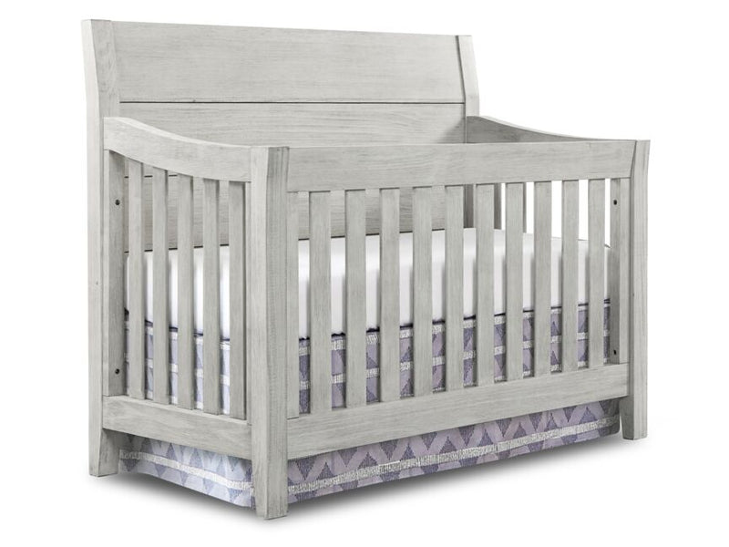 Bening Crib and Dresser Package - Weathered White