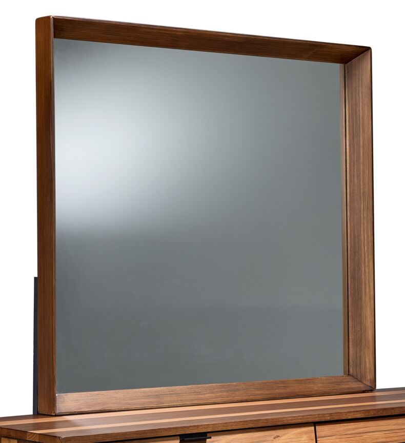 Bluffs Mirror - Brown