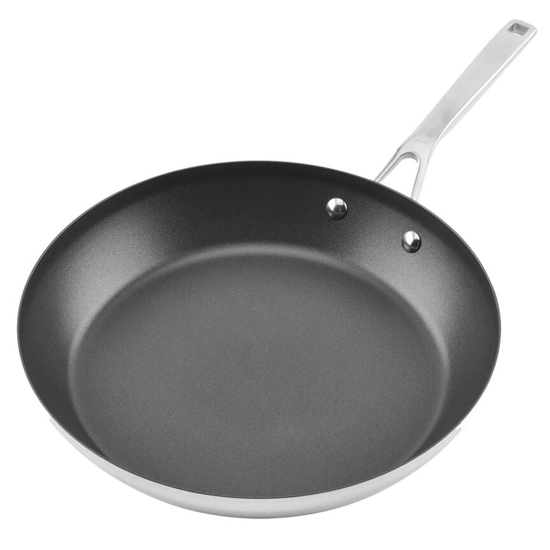 Whirlpool Stainless Steel 12" Non-stick Induction Frying Pan - W11463466