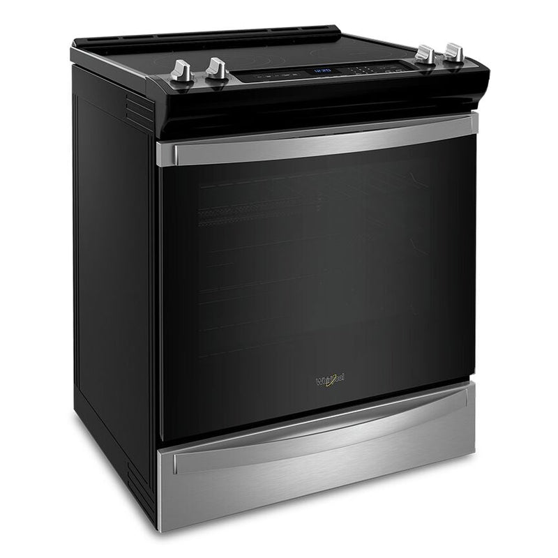 Whirlpool Fingerprint Resistant Stainless Steel 30" 7-in-1 Range with AirFry (6.4 Cu.Ft) - YWEE745H0LZ