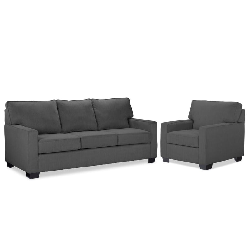 Donabate Sofa and Chair Set - Pepper