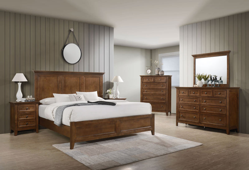 Wendell 6-Piece King Bedroom Set -Tuscan