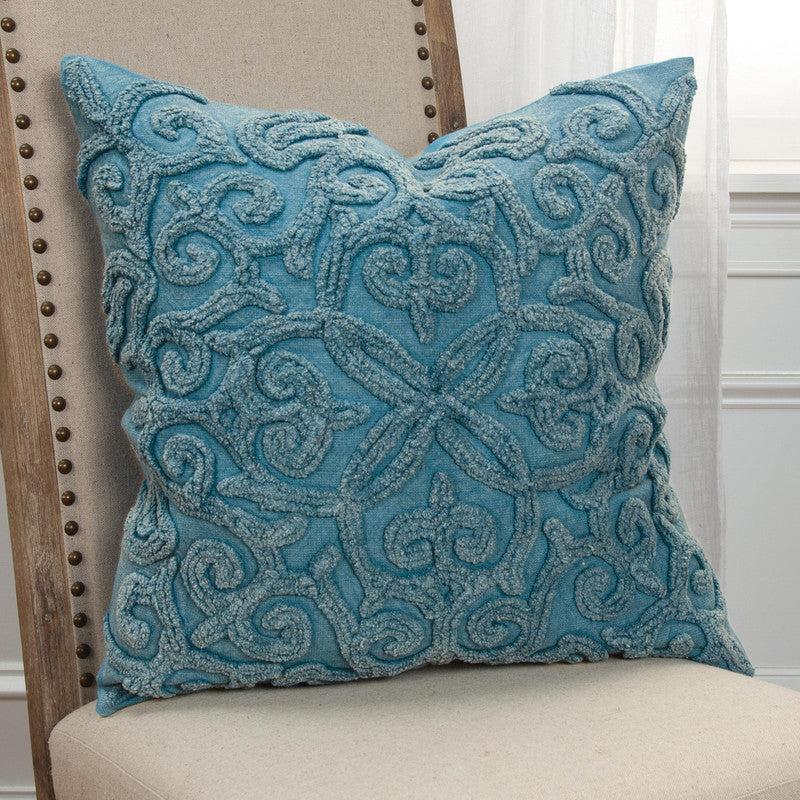 Puttur 20 X 20 Decorative Cushion - Blue