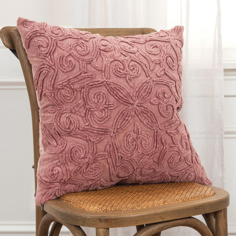 Puttur 20 X 20 Decorative Cushion - Terra Cotta