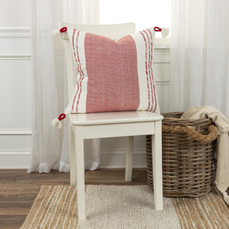 Nargund 20 X 20 Decorative Cushion - Red