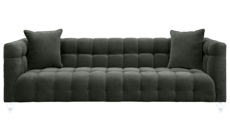 Appolonia Velvet Sofa  - Grey