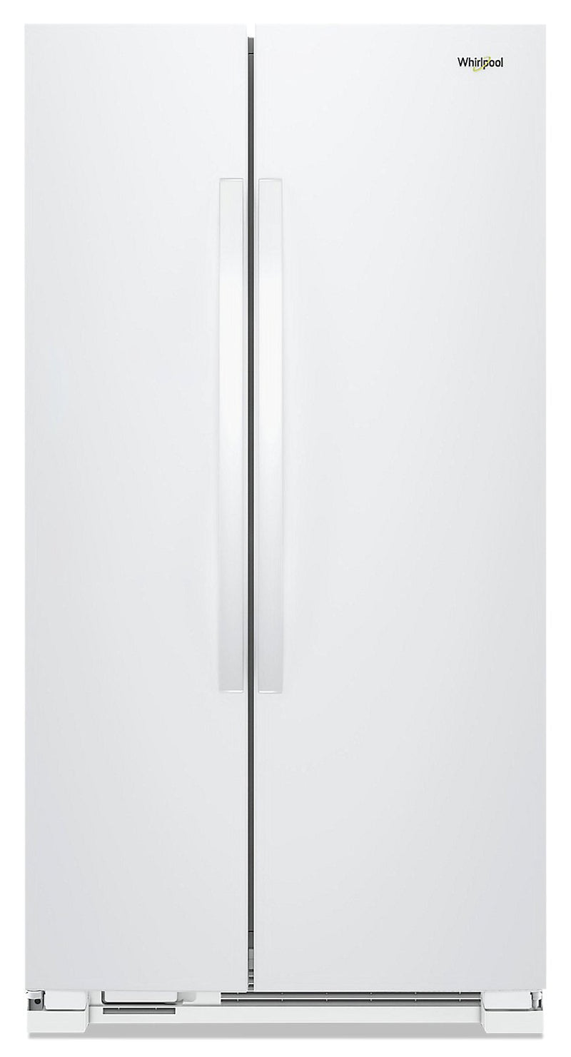 Whirlpool 25 Cu. Ft. Side-by-Side Refrigerator - WRS315SNHW - Refrigerator in White