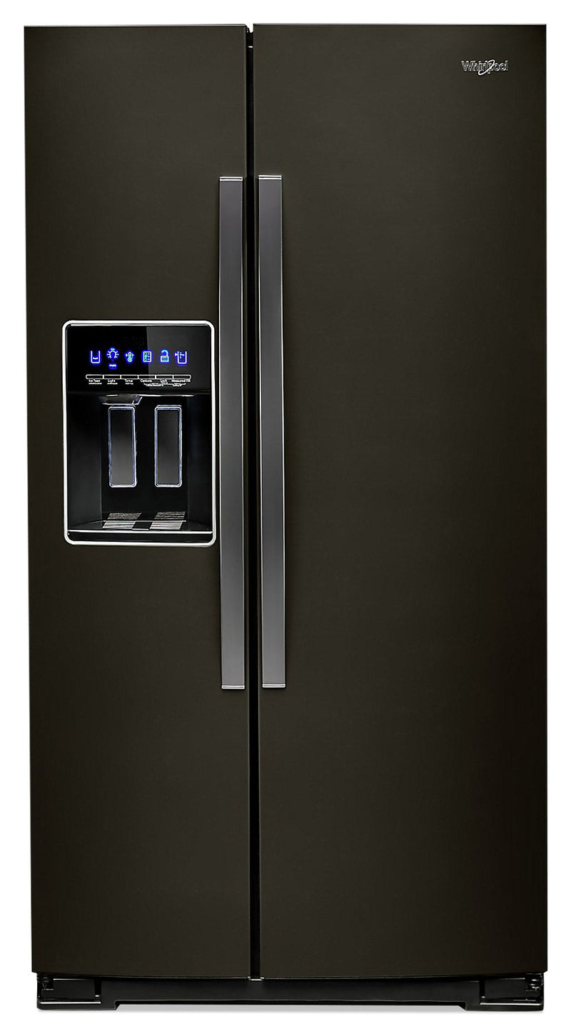 Whirlpool 28 Cu. Ft. Side-by-Side Refrigerator with Exterior Water Dispenser - WRS588FIHV