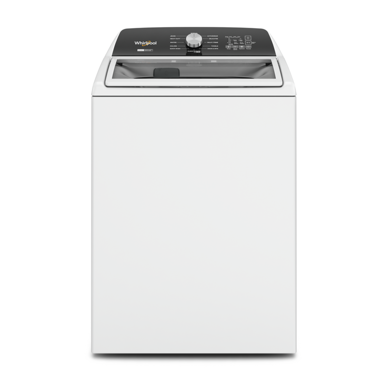 Whirlpool White Top Load Washer with Removable Agitator (5.4 Cu Ft) - WTW5057LW