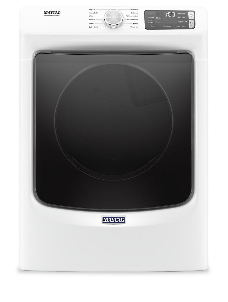 Maytag 7.3 Cu. Ft. Front-Load Electric Dryer with Extra Power and Steam - YMED6630HW