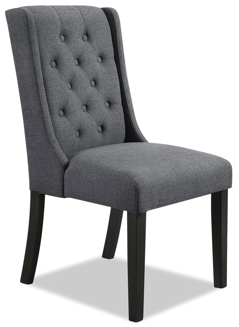 Stong Wingback Dining Chair - Grey