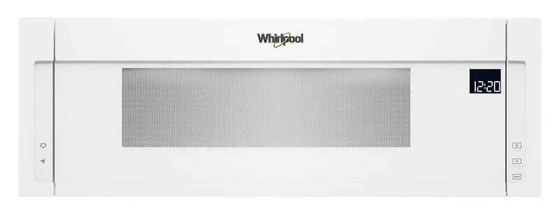 Whirlpool® 1.1 Cu. Ft. Low-Profile Microwave Hood Combination - YWML75011HW