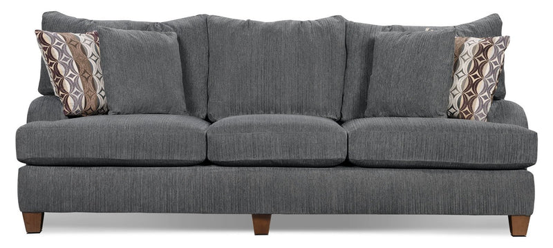 Preesall Chenille Sofa Bed - Grey