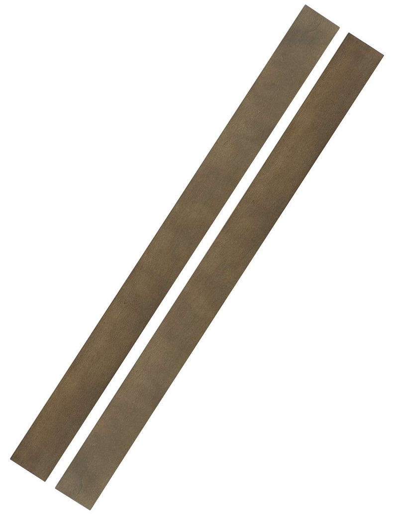 Goldberry Full Size Bed Rails - Harvest Brown