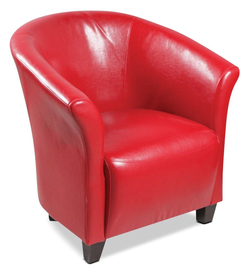 Burford Accent Tub Chair - Red