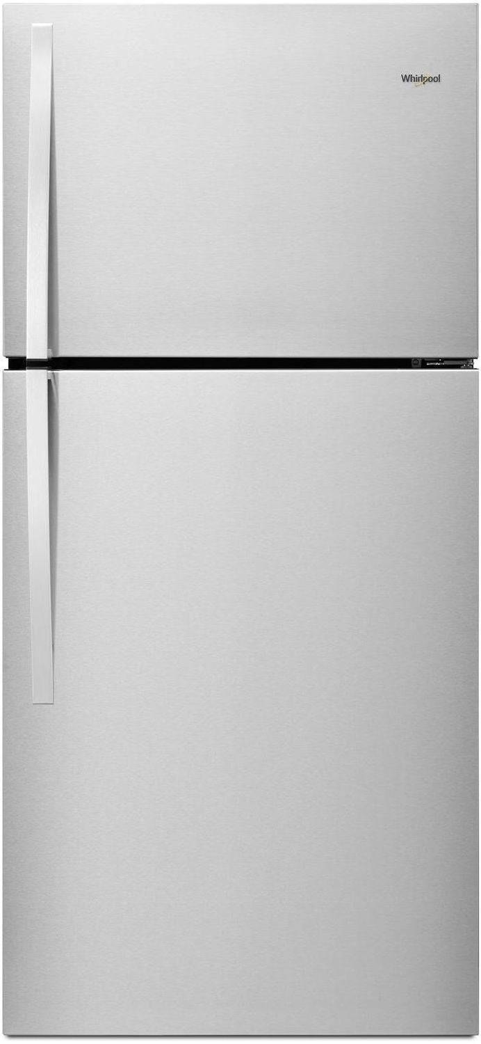 Whirlpool Metallic Steel Top-Freezer Refrigerator (19 Cu. Ft.) - WRT519SZDG