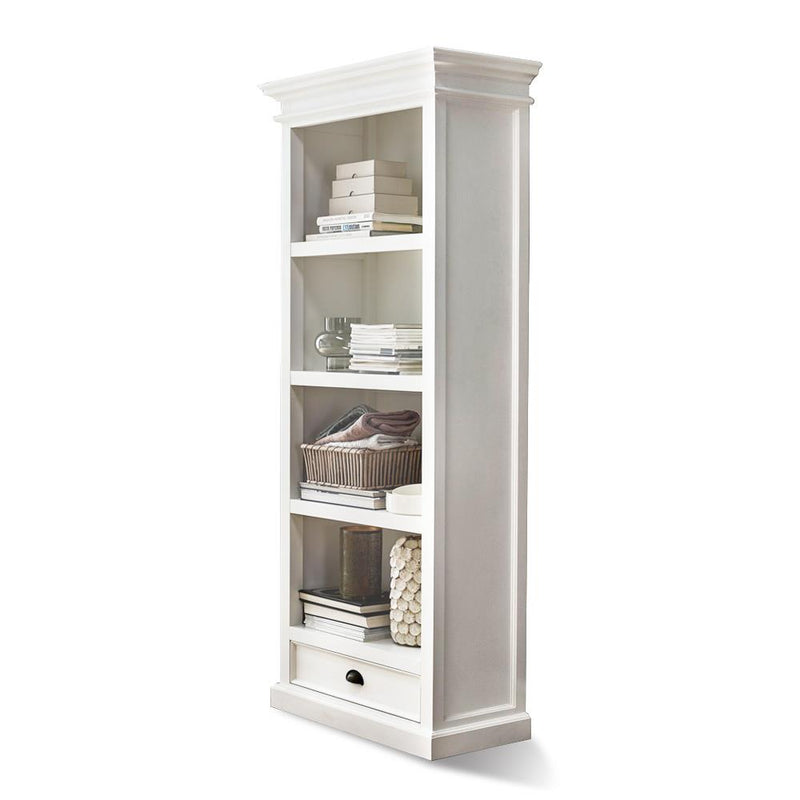 Bari Bookcase with 1 Drawer