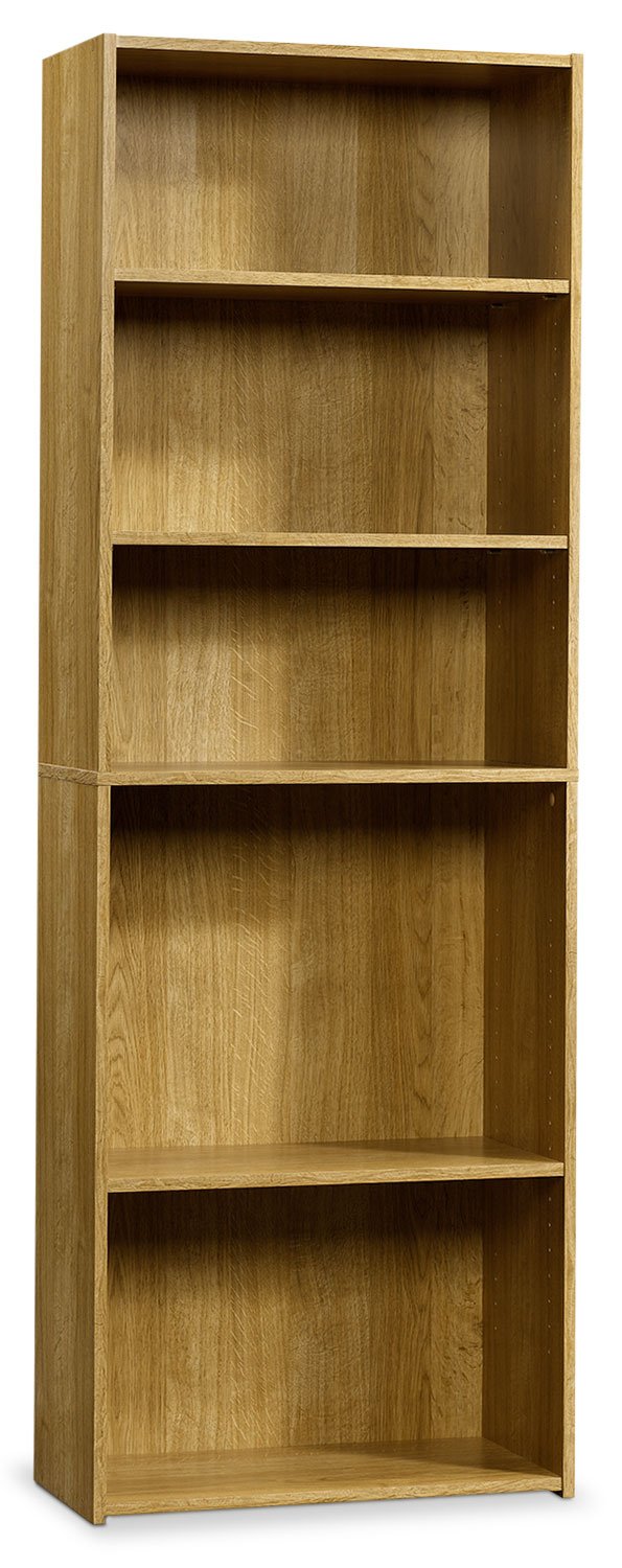 Currow 5-Shelf Bookcase - Highland Oak
