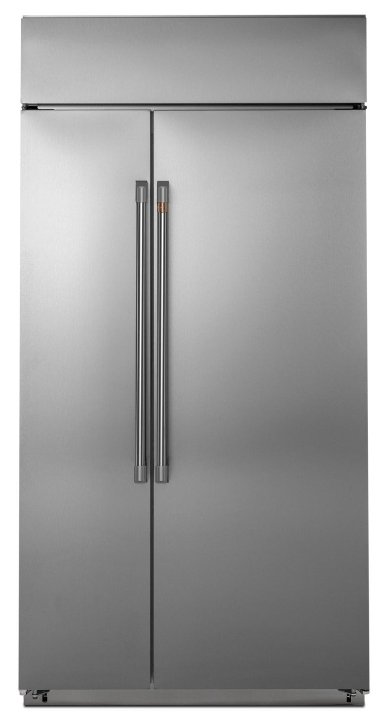 Café 42" Built-In 25 Cu. Ft. Smart Side-by-Side Refrigerator - CSB42WP2NS1