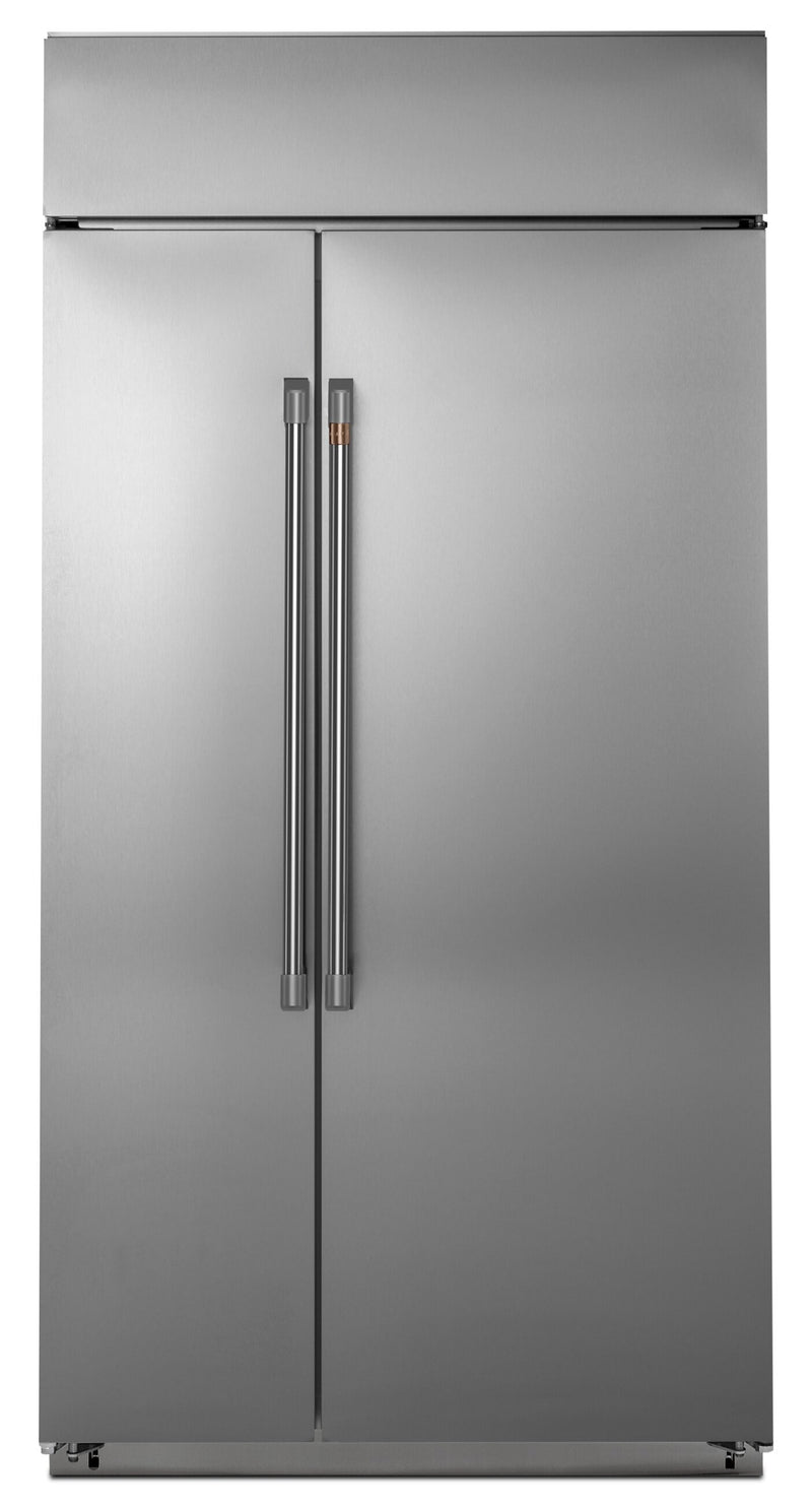 Café 48" Built-In 29.5 Cu. Ft. Smart Side-by-Side Refrigerator - CSB48WP2NS1