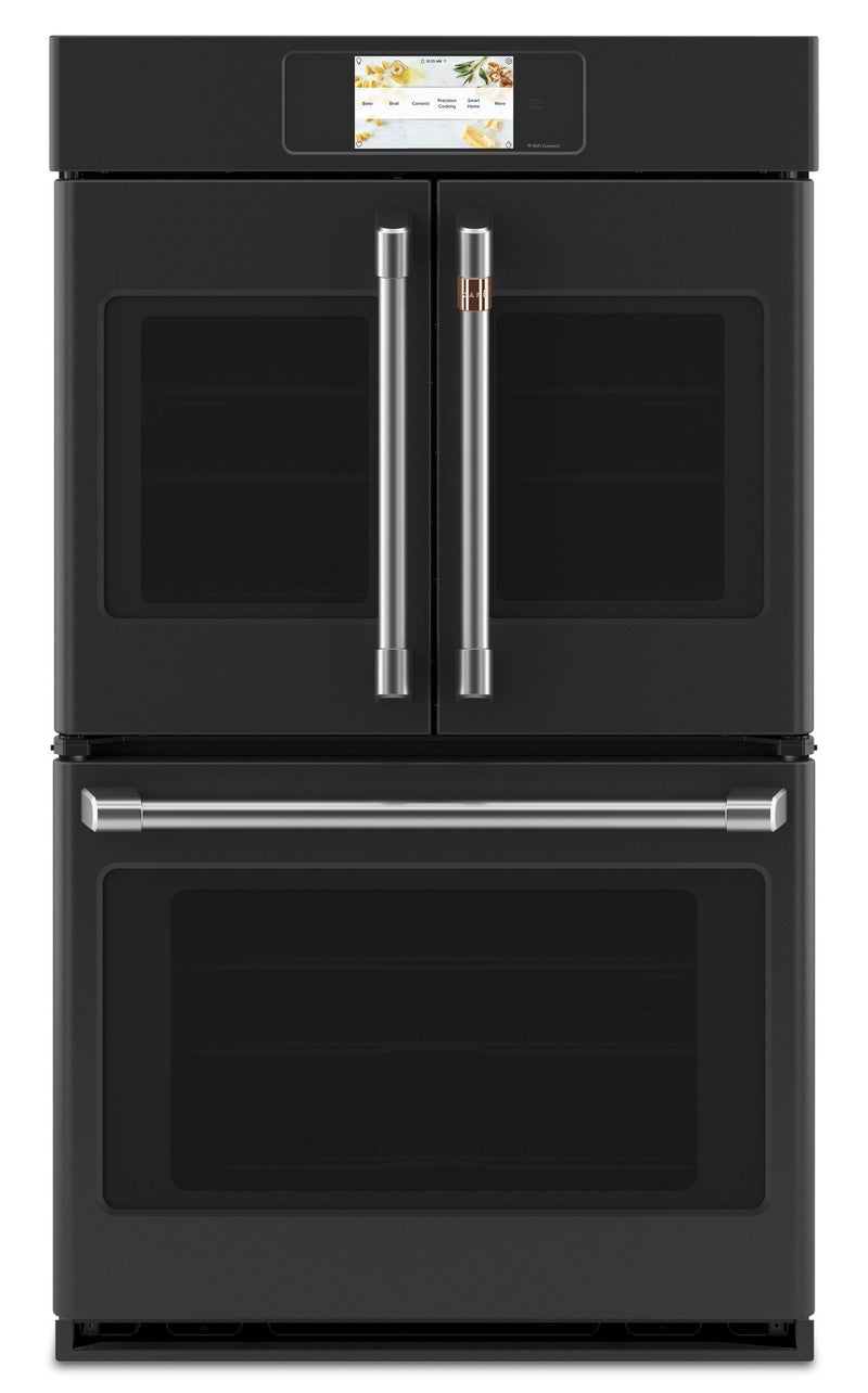 Café Professional Series 30" Smart Built-In French-Door Double Wall Oven - CTD90FP3ND1