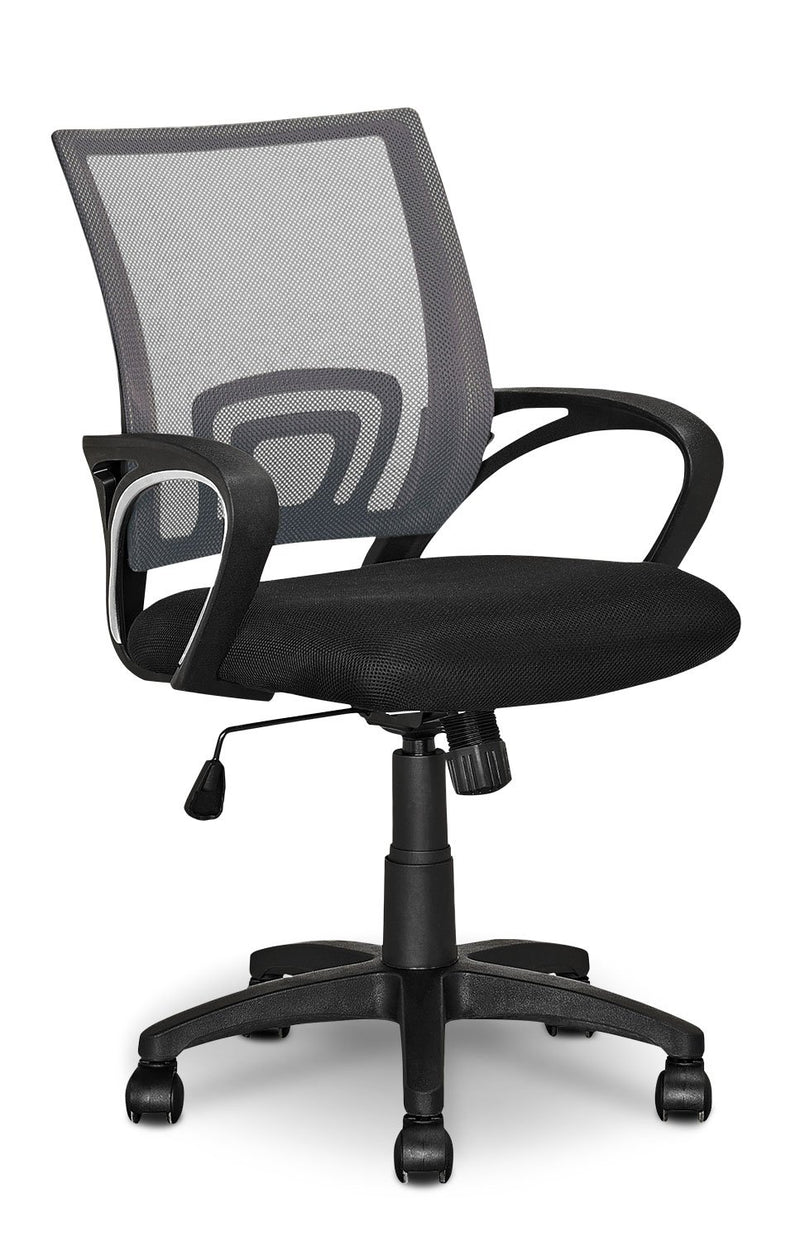 Caltra Office Chair - Dark Grey