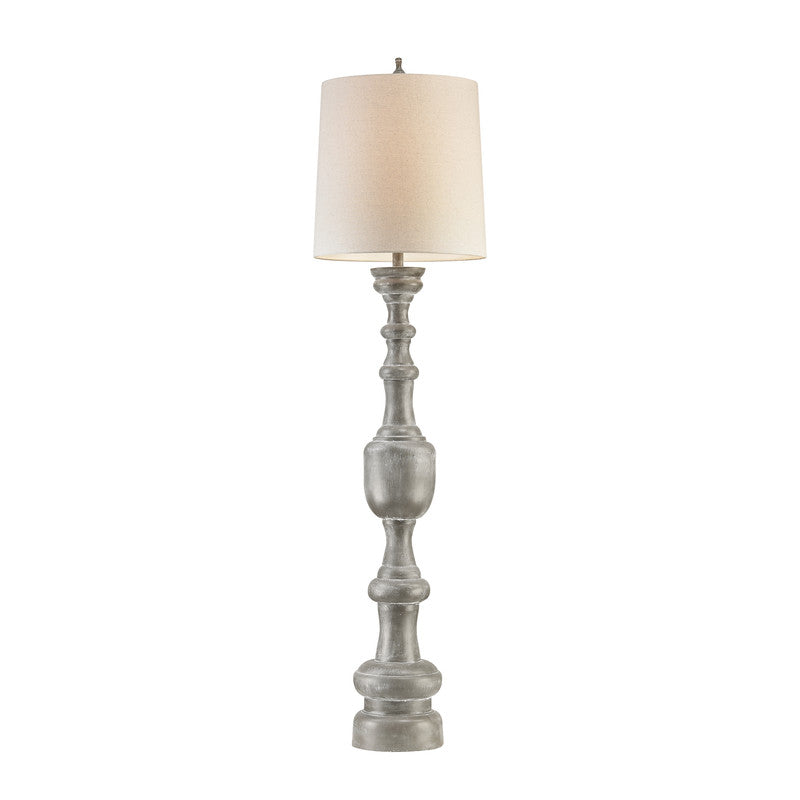 Newin Floor Lamp - Grey/Linen