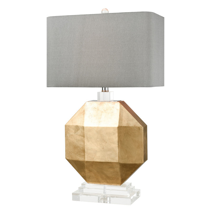 Salobro Table Lamp - Gold/Grey