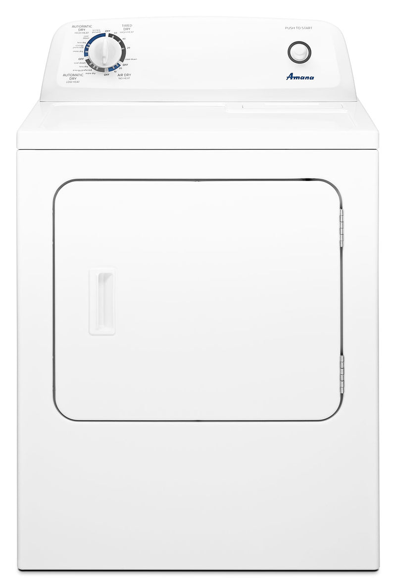 Amana 6.5 Cu. Ft. Gas Dryer with Automatic Dryness Control - NGD4655EW