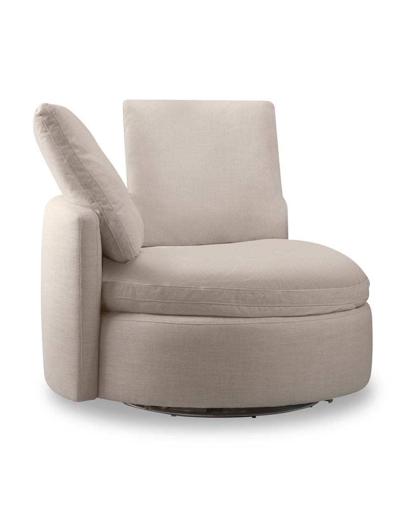 Yonaala Swivel Accent Chair - Linen