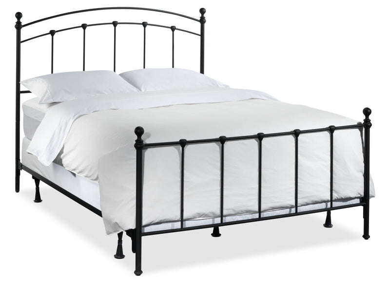 Hackett Twin Bed - Dark Grey