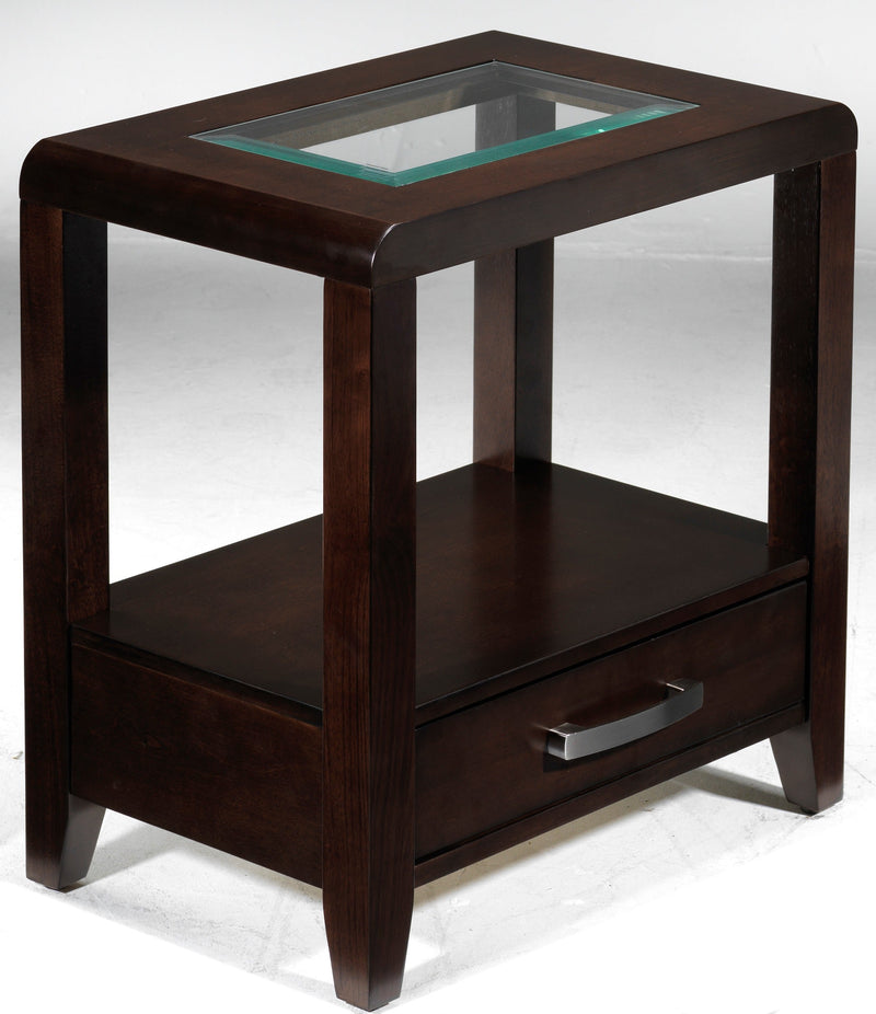 Wilmont Condo End Table - Espresso