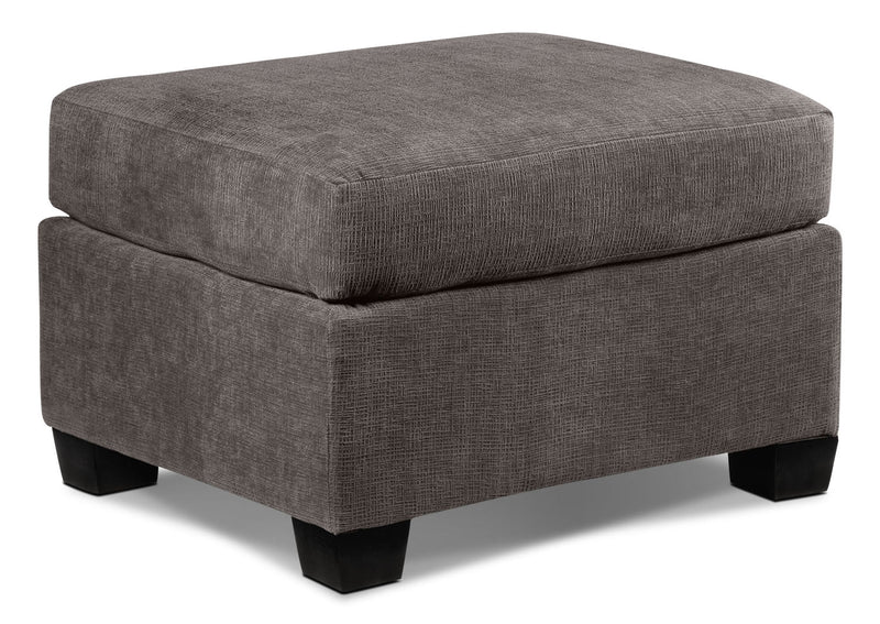 Knox Ottoman - Grey