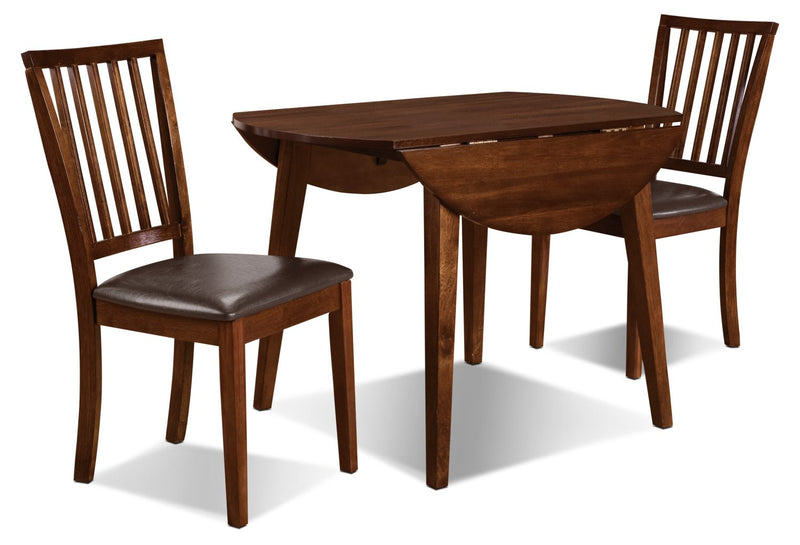 Frazer 3-Piece Round Table Dining Set